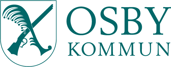Osby logotyp i mobilmeny